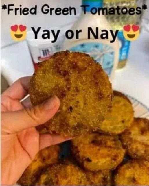 Fried green tomatoes