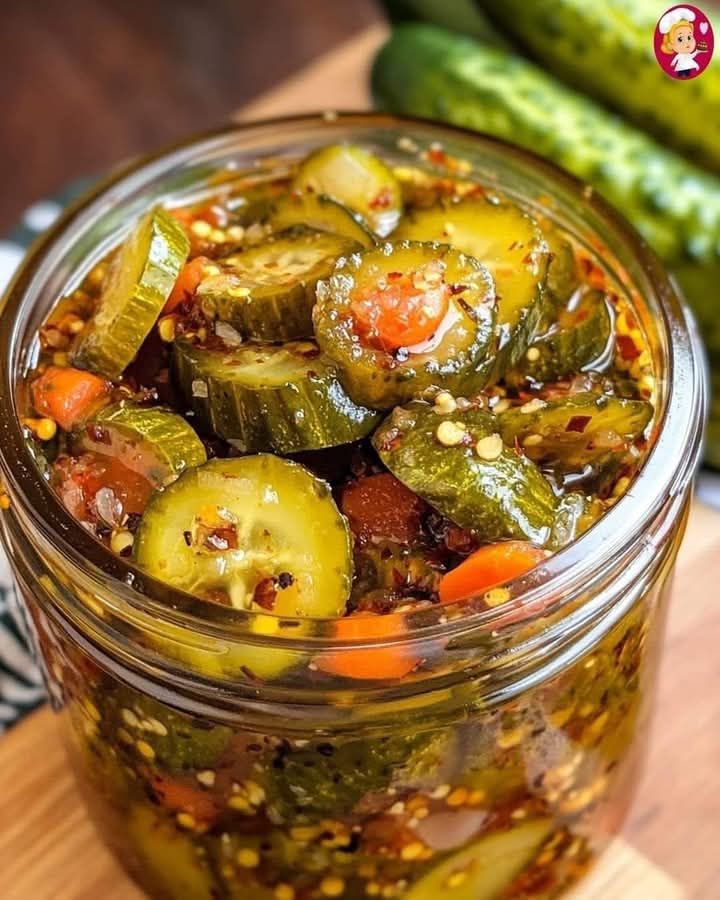 Spicy Garlic and Dill Pickles