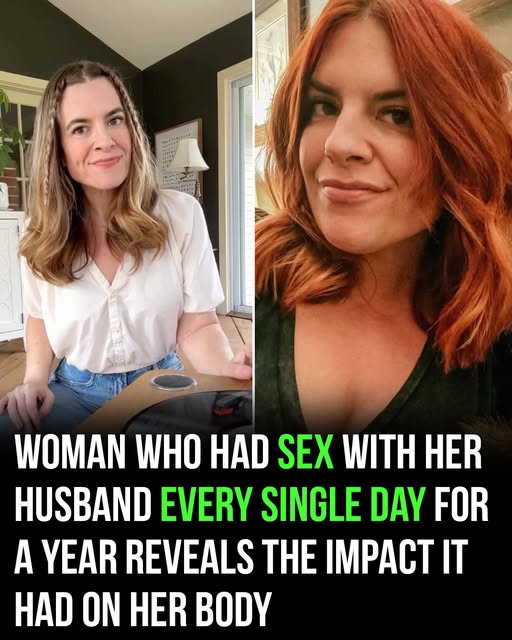 Woman who had sex with her husband every day for a year reveals the impact it had on her body