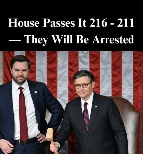 The Republican-Controlled U.S. House of Representatives Passes Major Bill 216-211