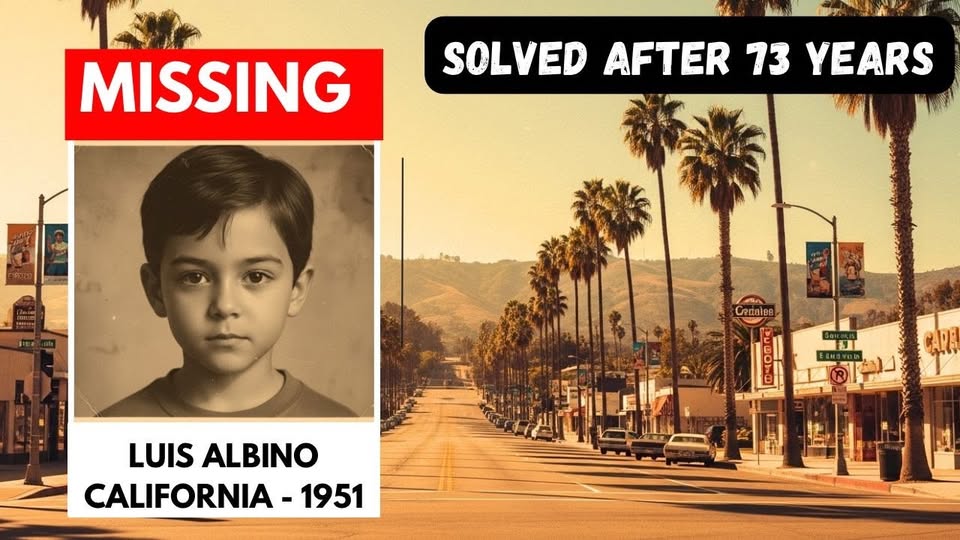 SOLVED: California Cold Case | Luis Albino, 6 | Missing Boy Found Alive After 73 Years (1951- 2026)