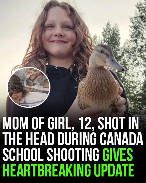 Mom of girl, 12, shot in the head during Canada school shooting gives heartbreaking update! – Story Of The Day!