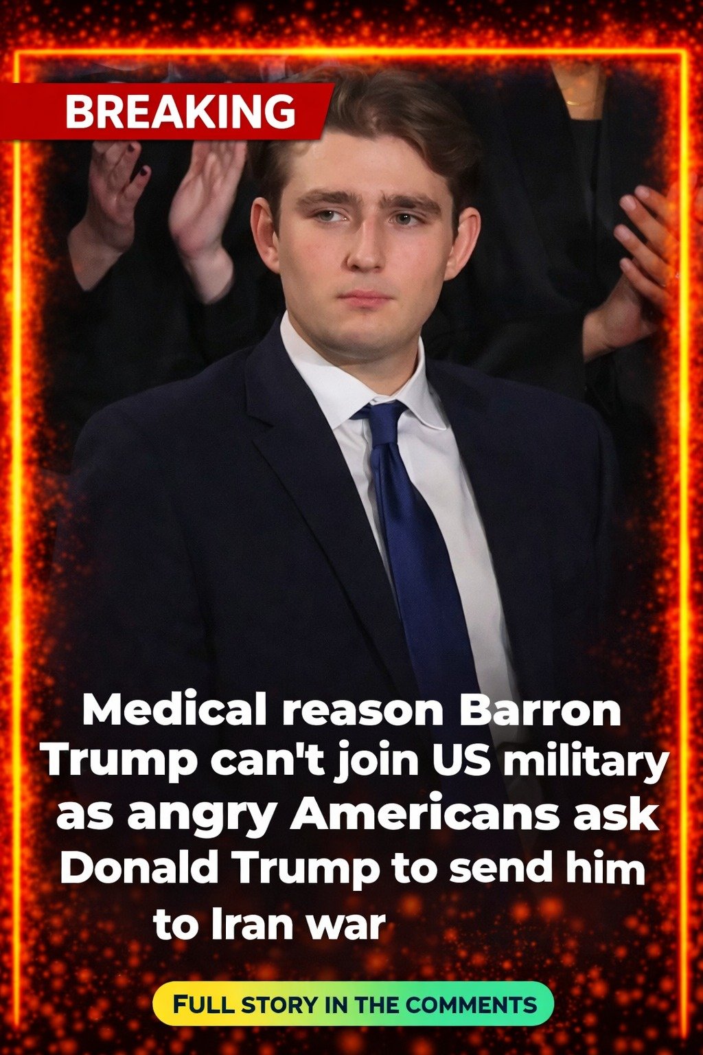 Medical reason Barron Trump can’t join US military as angry Americans ask Donald Trump to send him to Iran war – story-veterans.com