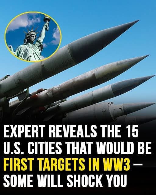 Expert reveals the 15 US cities that would be first targets in WW3 – some might surprise you! – story-veterans.com