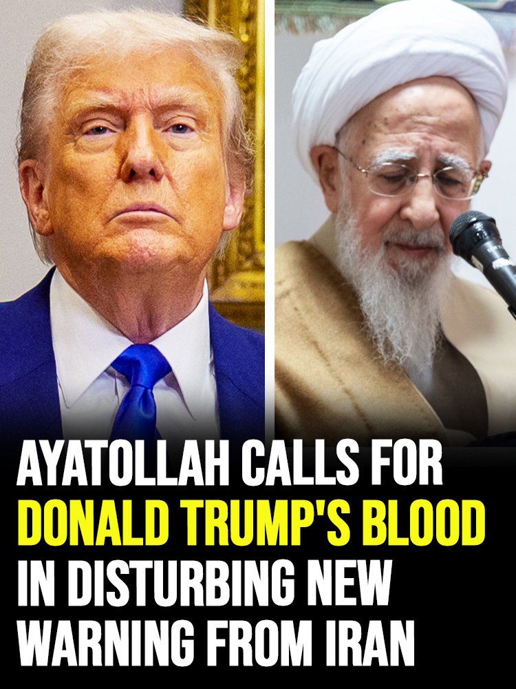 Ayatollah calls for Donald Trump’s blood in disturbing new Iranian warning – StoryOfVeteran
