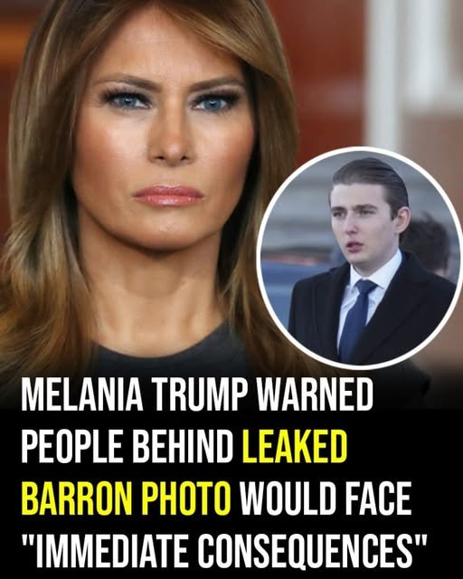 Melania Trump warned people behind leaked Barron photo would face immediate consequences! – story-veterans.com