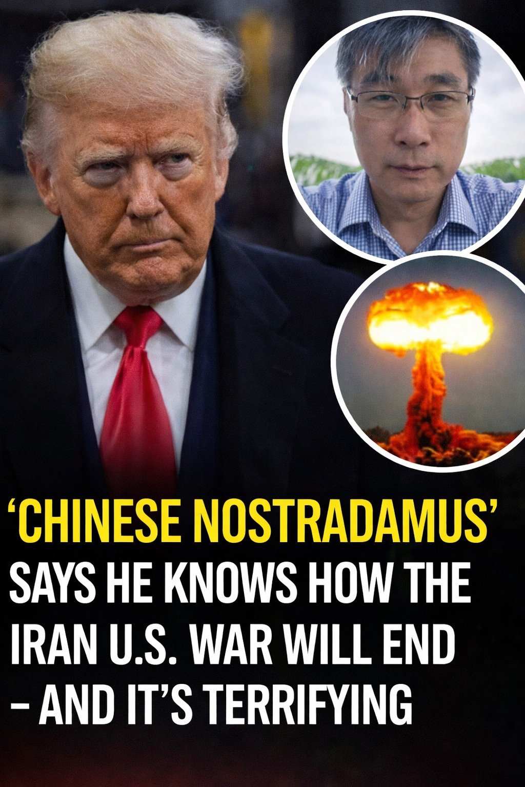 Chinese Nostradamus claims he knows how Iran US war will end in terrifying prediction! – Story Of The Day!