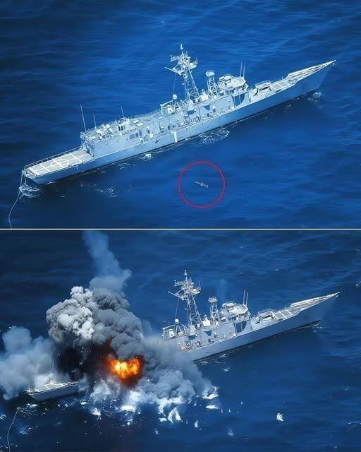 USS Rodney M. Davis (FFG-60) Sink After hit by…See more👇👇👇 – story-veterans.com