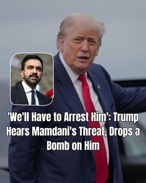 Trump Warns New York Mayor-Elect Mamdani: ‘We’ll Have To Arrest Him’ – story-veterans.com