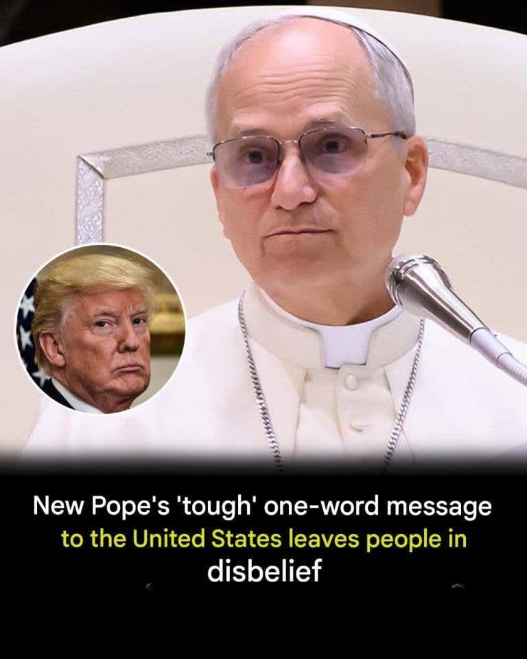 Pope’s one-word message to the United States goes viral – story-veterans.com