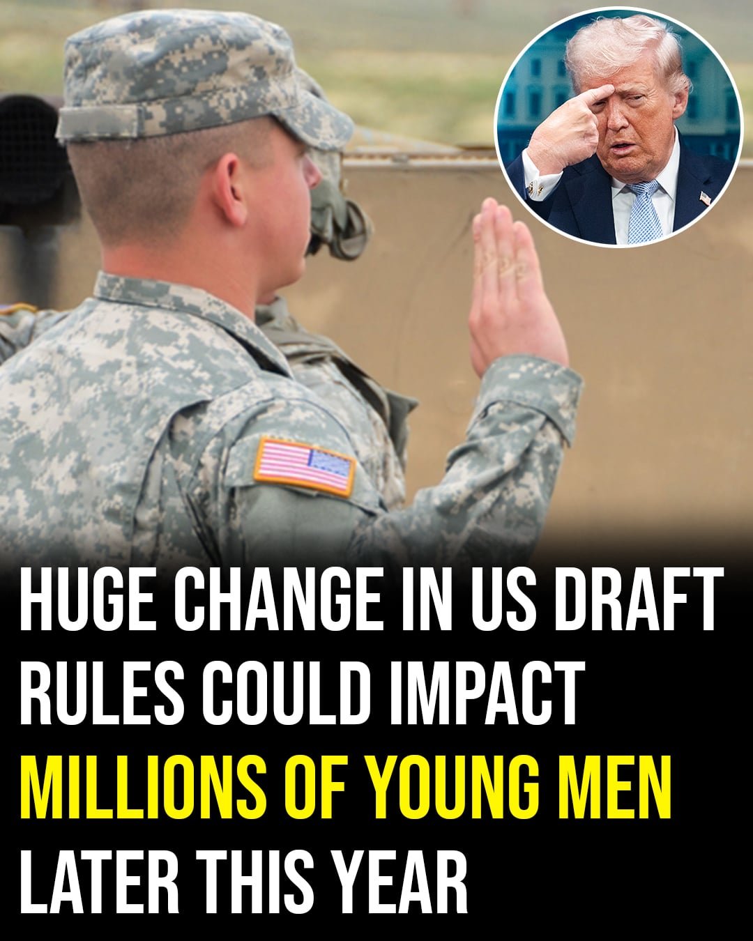 Big change to US draft rules could impact millions of young men – story-veterans.com