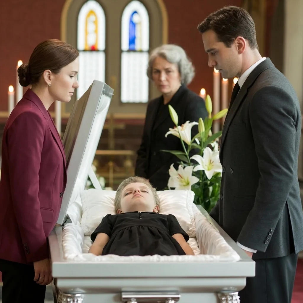 At My Daughter’s Funeral, Her Husband’s Mistress Whispered “I Won” Until the Will Was Read and Everything Changed