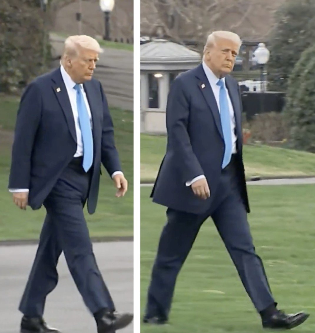 Photo of Trump walking toward Marine One turns heads after people spot detail – story-veterans.com