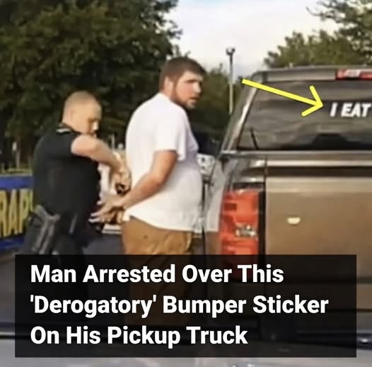 Florida Man Jailed Over Viral Car Decal Sparks National Outrage as Free Speech Battle Hits the Streets