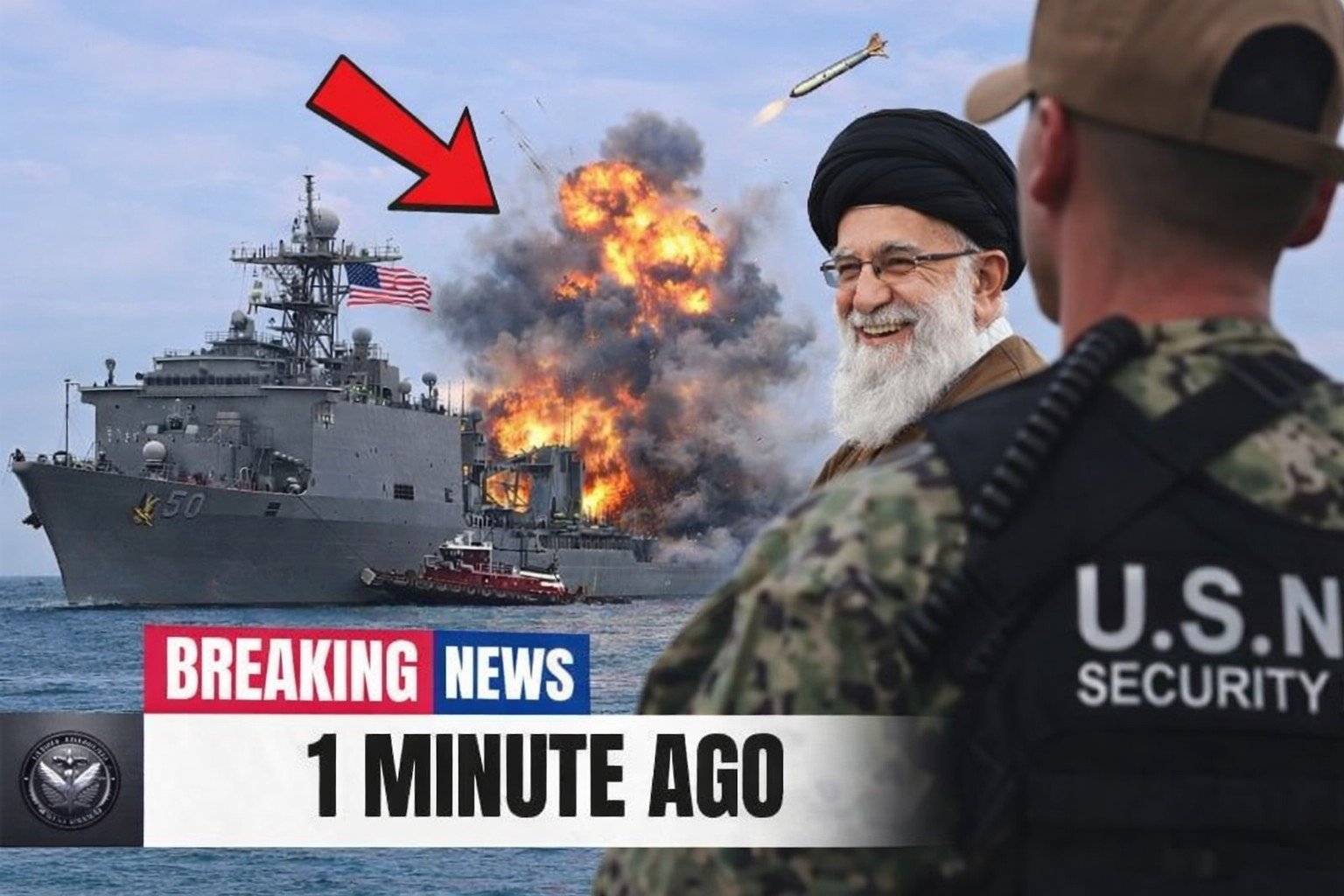 Iran Tried to Sink a U.S. Aircraft Carrier — 32 Minutes Later, Everything Was Gone //See More –