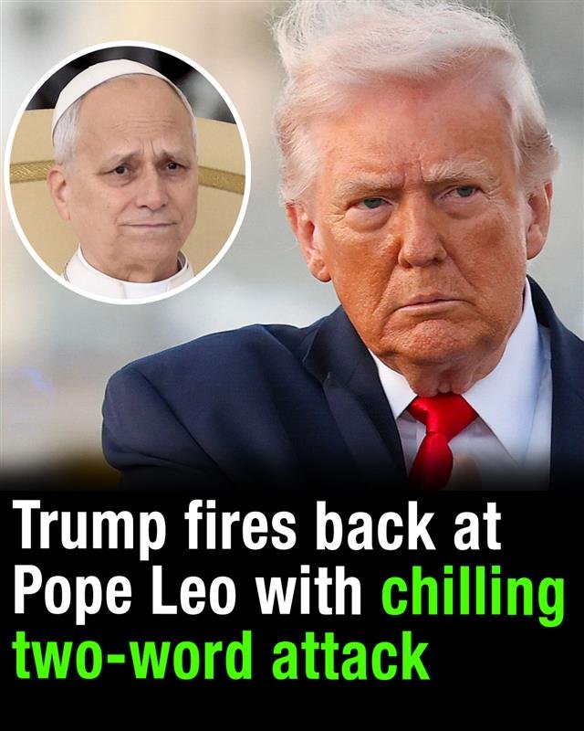 Donald Trump fires back at Pope Leo with chilling two-word attack – story-veterans.com