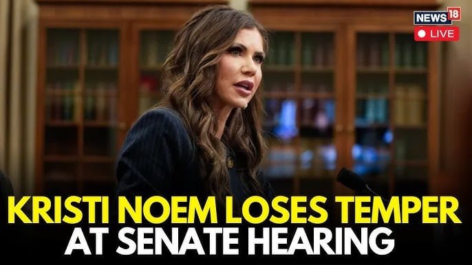 20 Minutes ago, Kristi Noem was confirmed as…See more –