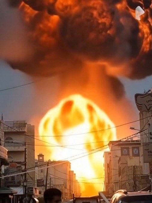 A few hours ago a big fire broke out in M… See more –