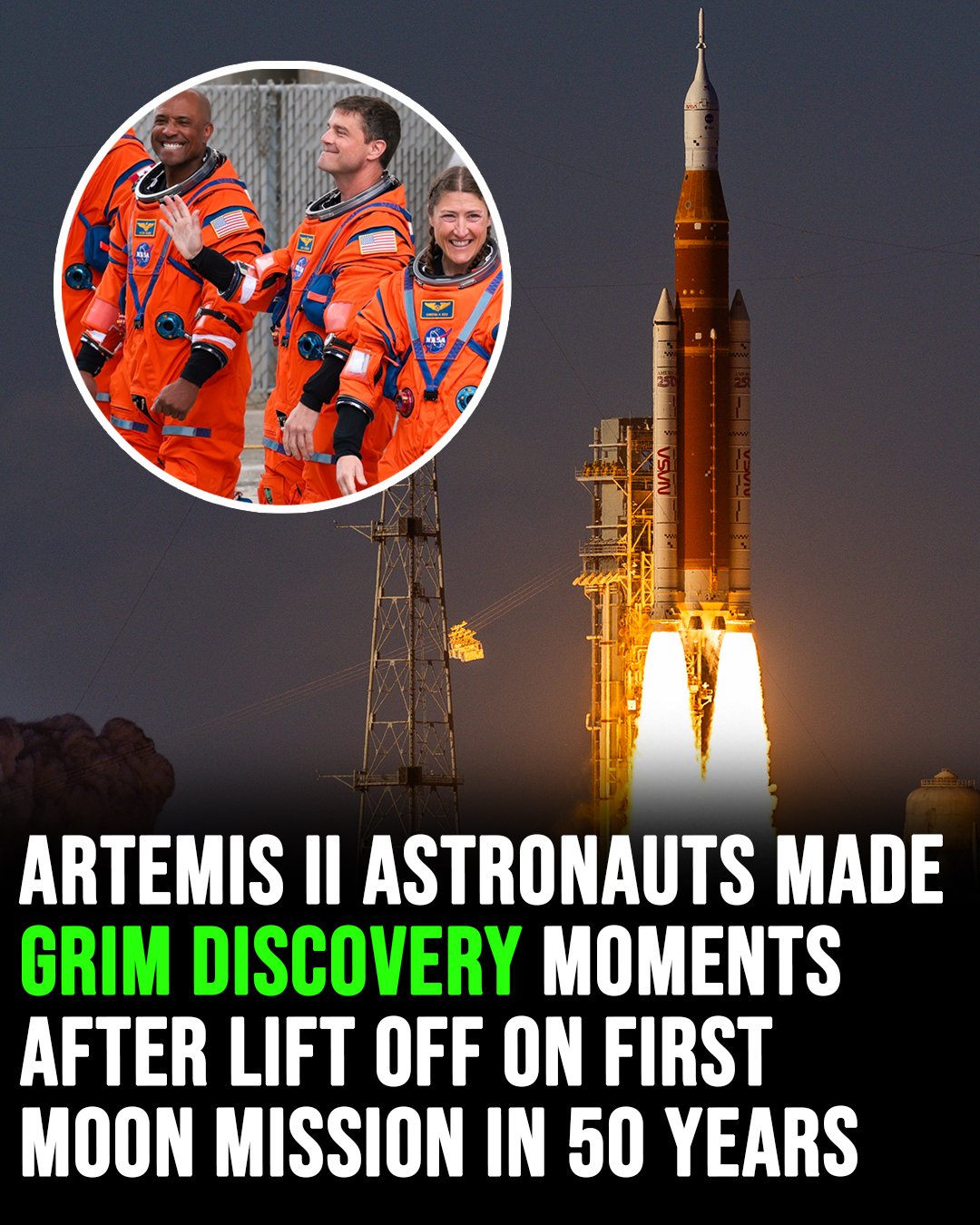 Artemis II Astronauts Respond to Technical Issue After Launch – story-veterans.com