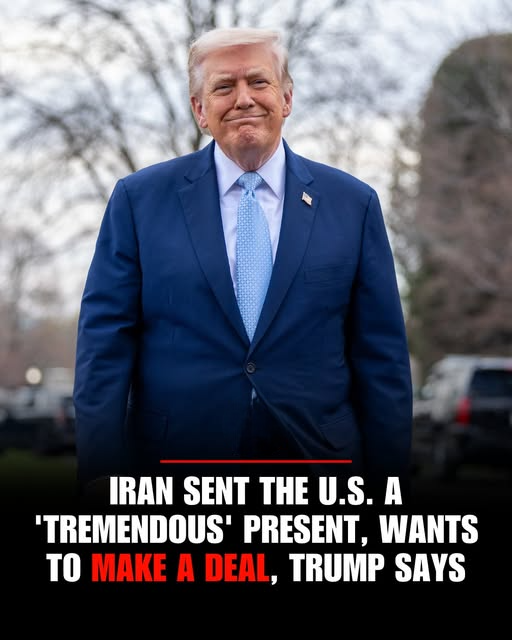 President Trump says Iran sent the U.S. a gift on Monday and wants to make a deal. – QuickStory